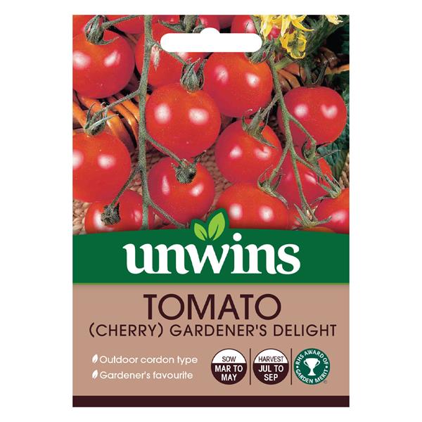 Tomato Cherry Gardener's Delight heritage variety with 20 fruits per truss, garden-worthy, from Keans Claremorris