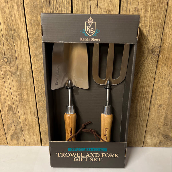 Kent & Stowe Trowel & Fork Gift Set