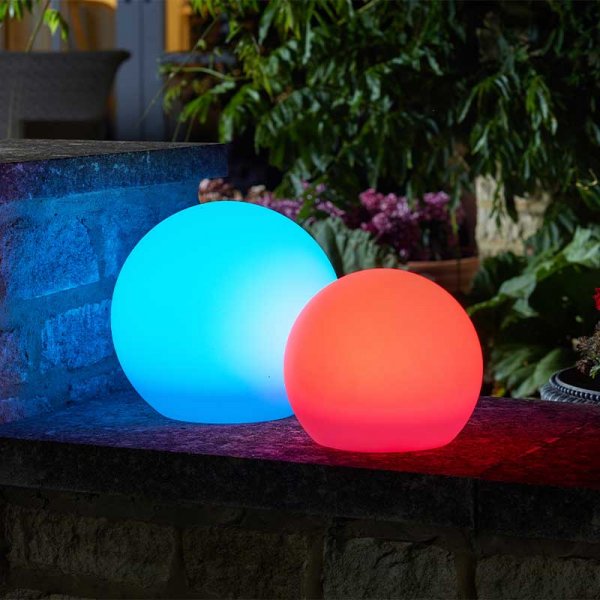 Lunieres Orb Large decorative light fixture, modern design – available at Keans Claremorris.