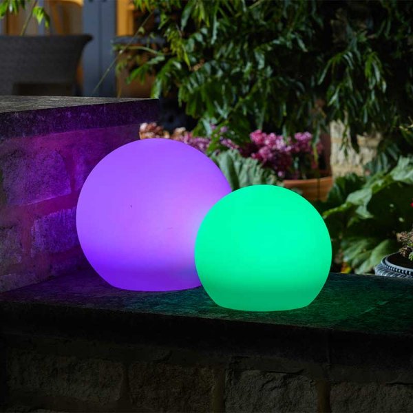 Lunieres Orb Large decorative light fixture, modern design, available at Keans Claremorris.