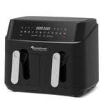 Load image into Gallery viewer, Turbotronic Double Basket Air Fryer, Black
