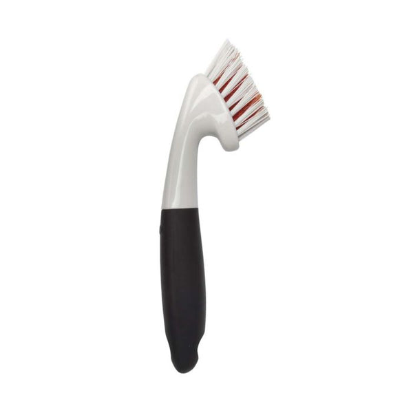 Oxo Good Grips Grout Brush with non-slip handle for deep cleaning tile grout and fixtures, available at Keans Claremorris.