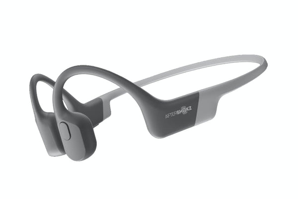 Aftershokz Aeropex Open-Ear Endurance Wireless Headphones | Lunar Grey