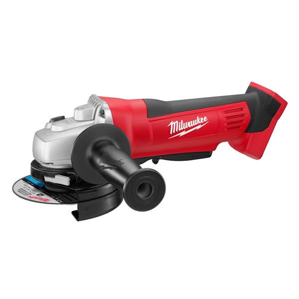 Milwaukee HD18 AG-0 cordless 18V mini angle grinder with metal gear case and fuel gauge – Keans Claremorris