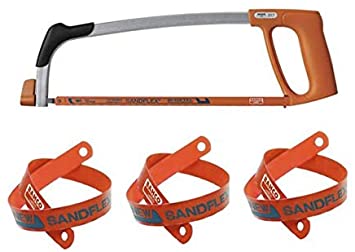 BAHCO 317 HACKSAW WITH 4 BLADES