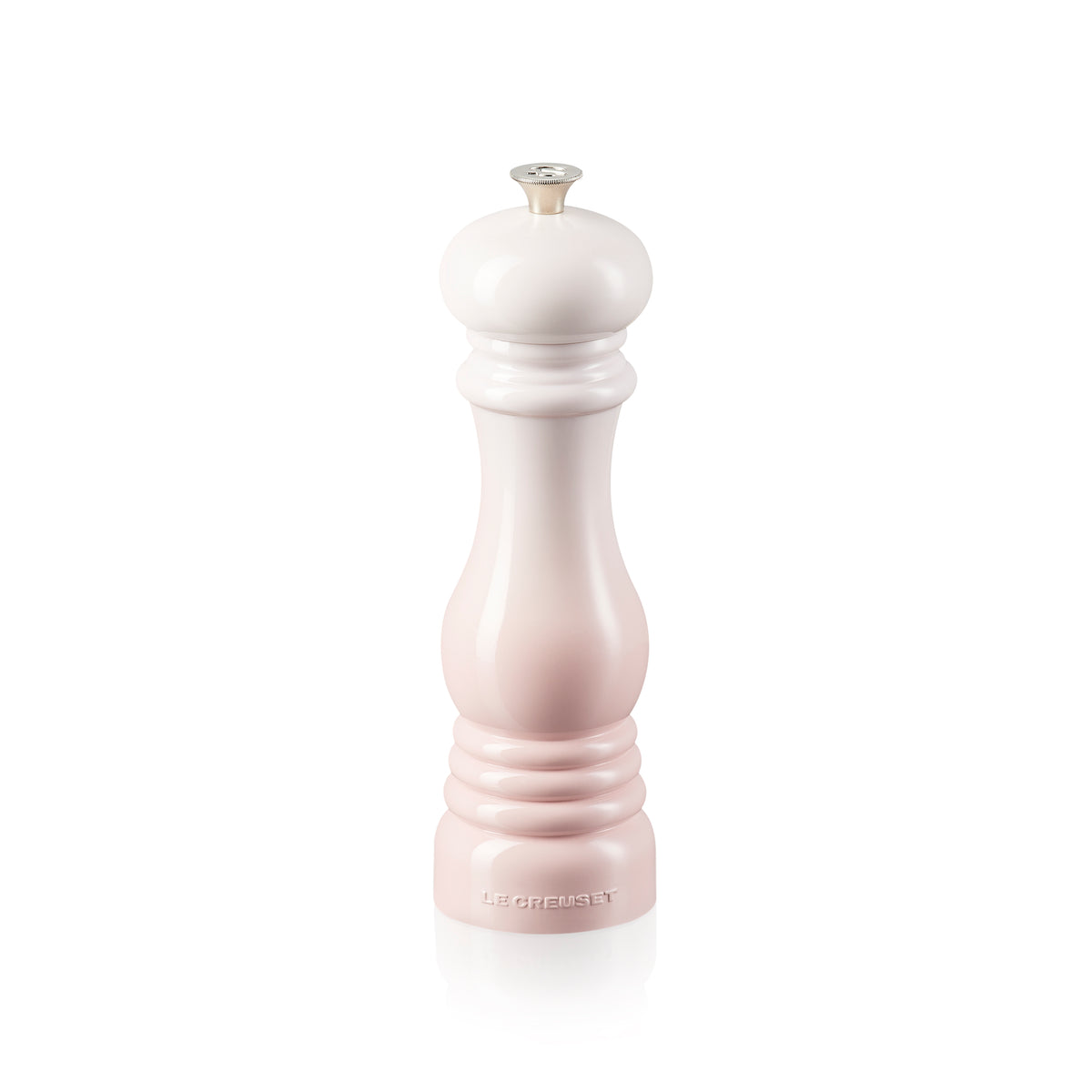 Le Creuset Classic 21cm Salt Mill in Shell Pink – Durable Ceramic Grinder | Keans Claremorris