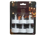 Load image into Gallery viewer, LED Plastic Tealights 6L Flamen Pack of 6 2F7
