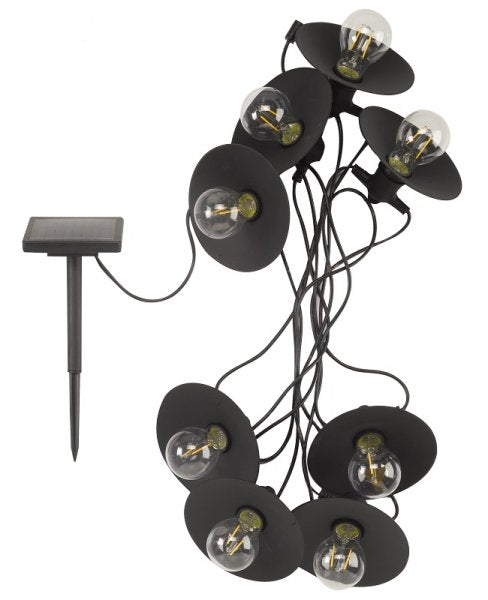 Vivo 365 String Lights set of 8, decorative outdoor LED lights, perfect for patios and gardens - Keans Claremorris