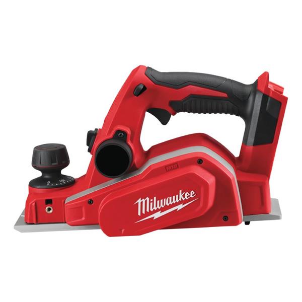 Milwaukee 18V Cordless Belt Planer with 14,000 rpm, adjustable depth, carbide blades – available at Keans Claremorris.