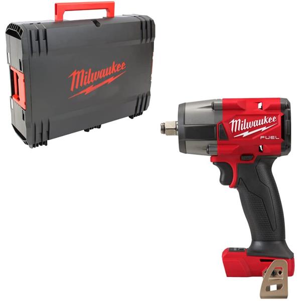 Milwaukee M18 Compact 1/2" Impact Wrench, 881Nm torque, cordless bare unit, with carry case – Keans Claremorris