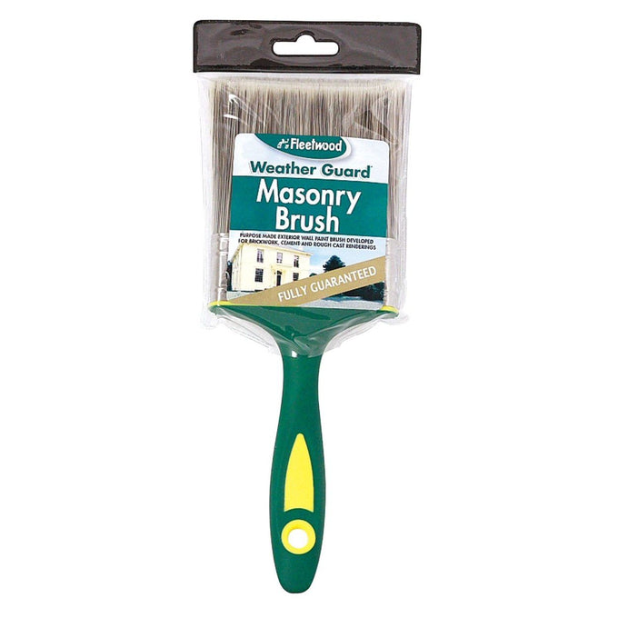 Fleetwood 4" Exterior Masonry Brush for brick, cement, and rough cast surfaces – premium quality at Keans Claremorris.