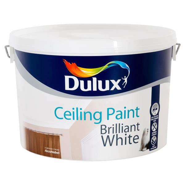 Dulux Brilliant White Ceiling Paint 5LTR