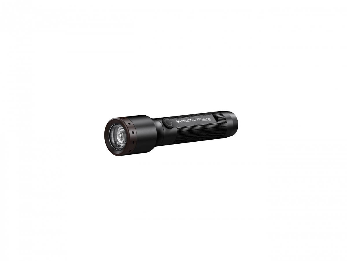 Ledlenser P5R Core rechargeable LED torch, focusable beam, water/dust resistant, compact pocket size – Keans Claremorris