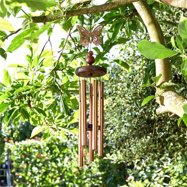 Bronze Butterfly Windchime - KeansClaremorris