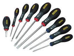 Stanley FatMax 9-Piece Screwdriver Set with Chrome Vanadium Steel, Durable Handles – Keans Claremorris
