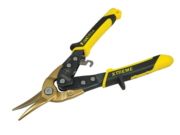 Stanley FatMax Aviation Snips Straight Cut, forged alloy steel, serrated edge, high leverage – Keans Claremorris
