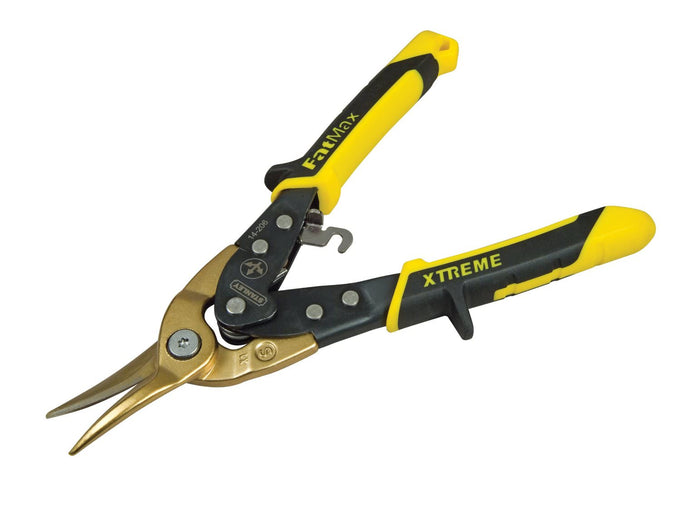 Stanley FatMax Aviation Snips Straight Cut, forged alloy steel, serrated edge, high leverage – Keans Claremorris
