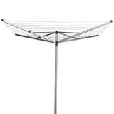 Brabantia Topspinner Rotary 4 Arm Clothes Line 50m, UV-resistant, adjustable tension, smooth rotating arms – Keans