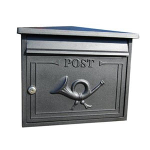 Antique Black The Shannon Post Box