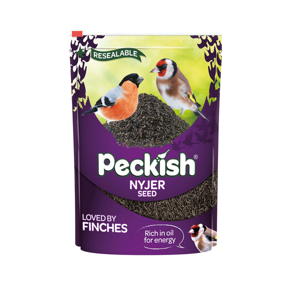 Peckish Nyjer Seed 2kg high-energy bird food for Gold Finches, Blue Tits, Robins – small seeds, Keans Claremorris.