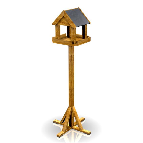 Peckish Complete Bird Table with feeder trays and roof, ideal for garden birds – available at Keans Claremorris.