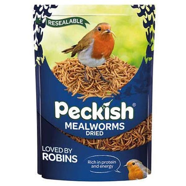 Peckish Mealworm 175g high-protein bird feed, ideal for robins and insect-eating birds – Keans Claremorris.