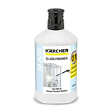 Kärcher Glass Finisher 1L – 3-in-1 streak-free cleaner, shines & protects large glass surfaces, available at Kean’s