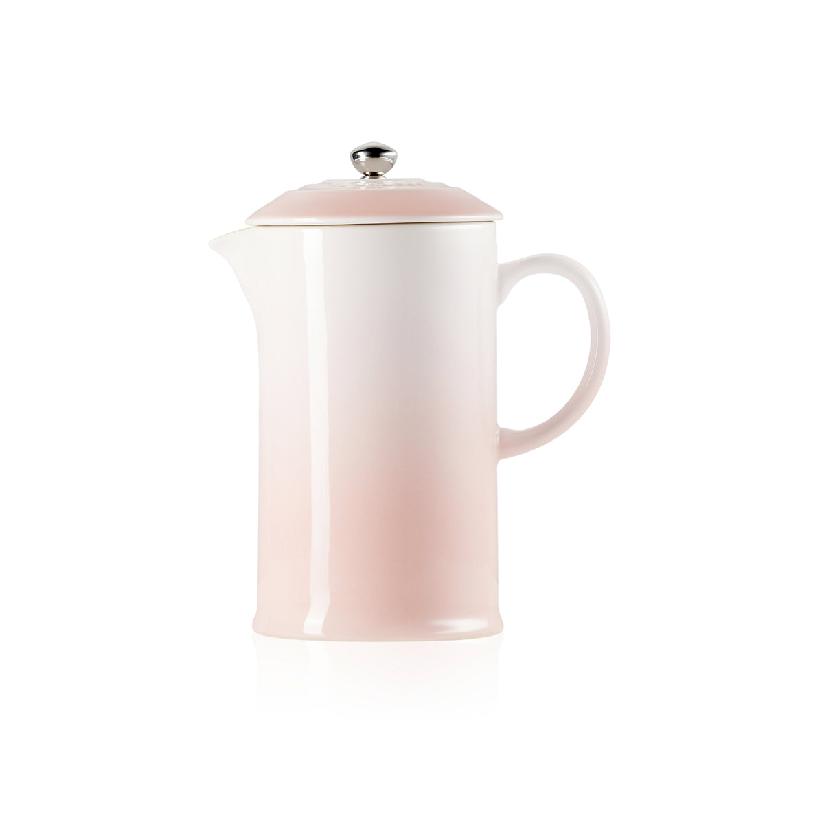Le Creuset Stoneware 1L Cafetière in Shell Pink – Durable French Press Coffee Maker | Keans Claremorris