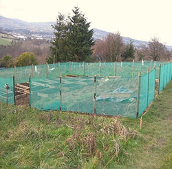 Shelter Net Mono Filament 50M x 1M Windbreak for garden protection, durable and lightweight – Keans Claremorris