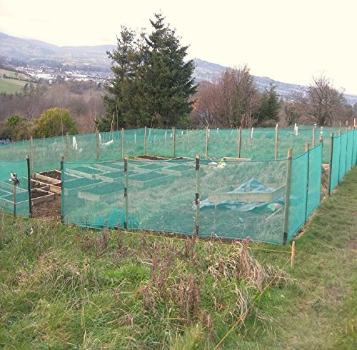 Shelter Net Mono Filament 50M x 2M Windbreak for garden protection, durable and lightweight - Keans Claremorris