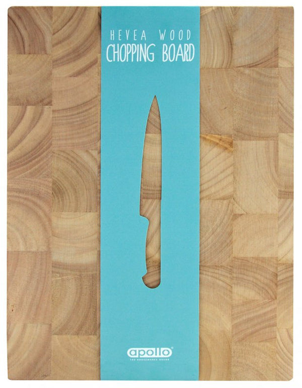 Heva Wood Chopping Board 35x25x4cm durable kitchen cutting board by Keans Claremorris
