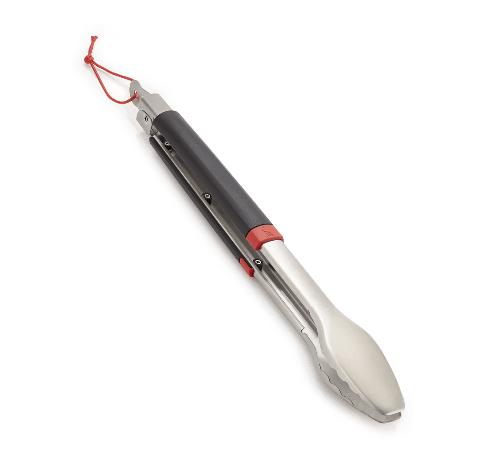 Weber Grill Tongs for easy grilling, durable stainless steel, available at Keans Claremorris.