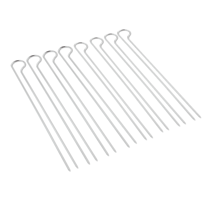 Weber Grilling Skewers Set for BBQ grilling, durable stainless steel skewers available at Keans Claremorris