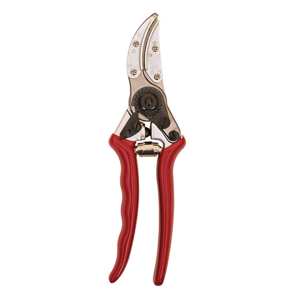 K&S Rose Cut & Hold Secateurs with SK5 steel blades, adjustable handles, wire notch, sap groove, and cushioned grip – Keans