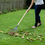 Load image into Gallery viewer, K&amp;S Carbon Steel Lawn &amp; Leaf Rake
