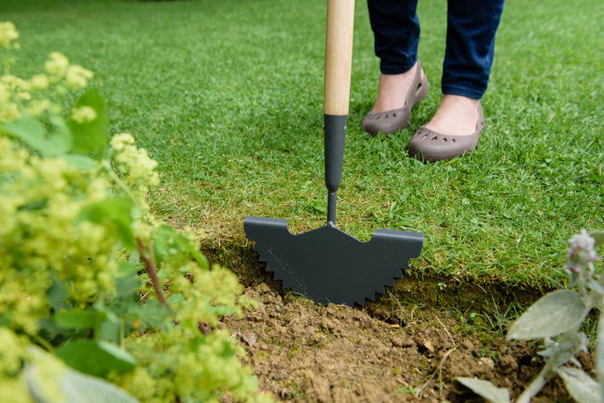 K&S Carbon Steel Edging Iron for durable lawn and garden edging - available at Keans Claremorris