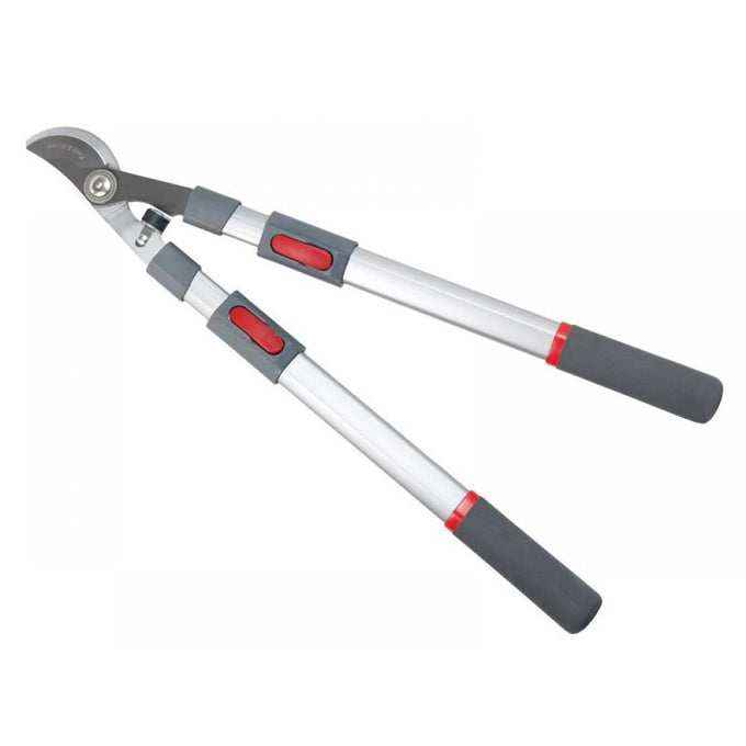 Kent & Stowe Telescopic Bypass Loppers with carbon steel blades, sap groove, telescopic handles – available at Keans