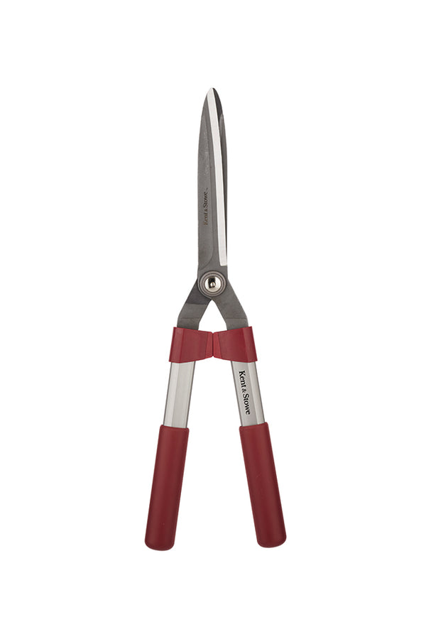 K & S Garden Life 8" Hedge Shears with soft grip, precision blades, lightweight design for trimming hedges - Keans