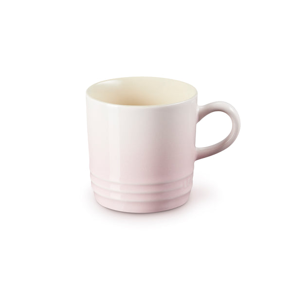 Le Creuset Stoneware 200ml Cappuccino Mug Shell Pink