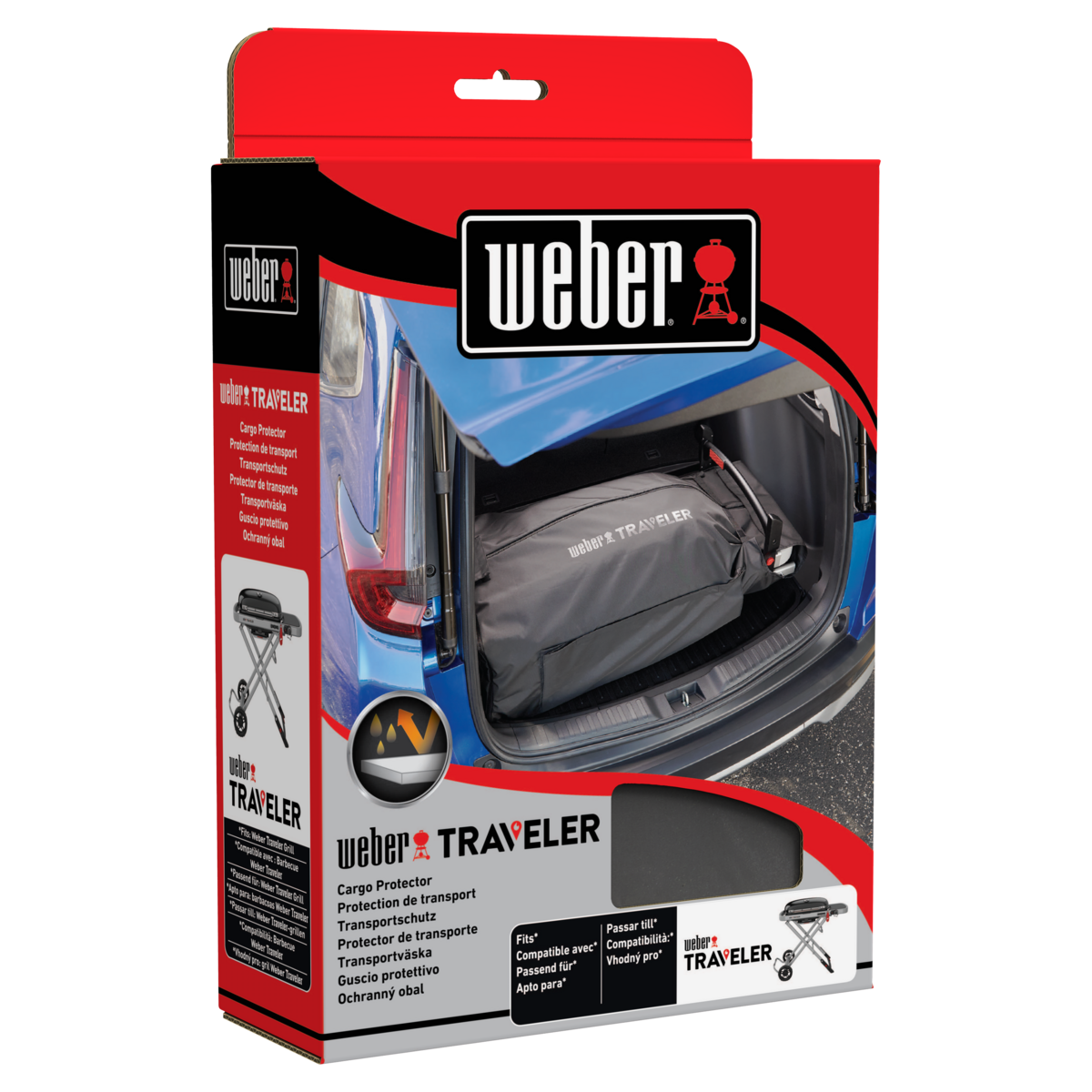 Weber Traveller Cargo Protector for secure vehicle storage, durable design - available at Keans Claremorris