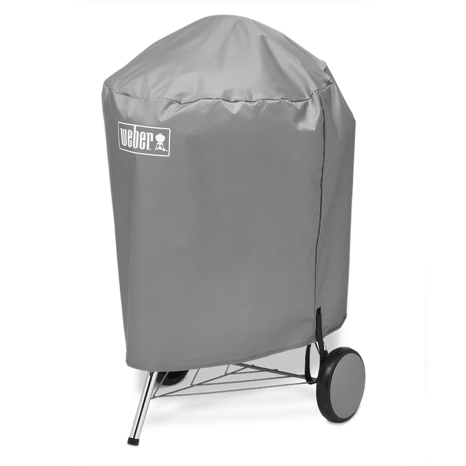 Grill cover for 57cm charcoal BBQ, weatherproof, durable, secure fit, lightweight protection – available at Kean’s