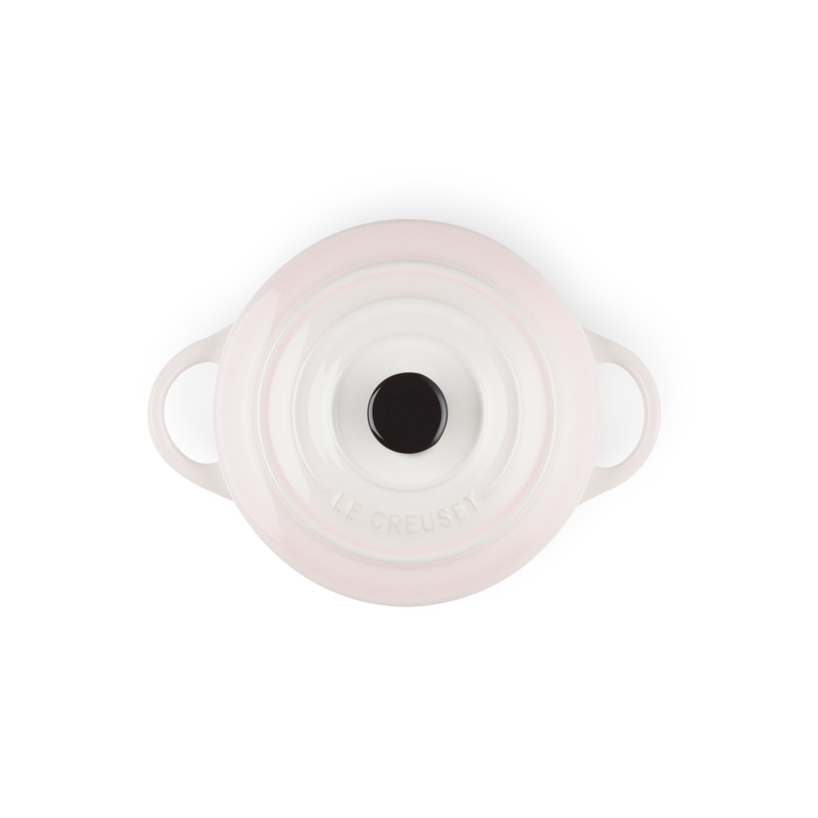 Le Creuset Stoneware Petite Round Casserole, 0.25 L Shell Pink