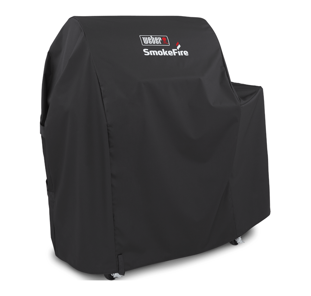 Weber Premium 24" BBQ cover, water-resistant, durable fit for SmokeFire EX4 grill, available at Kean’s Claremorris. – online