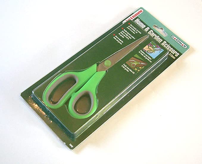 Gardman Home & Garden Scissors with titanium blades, large handles for gloves, ideal for home and garden tasks - Keans