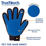 Load image into Gallery viewer, True Touch Five Finger Deshedding Glove
