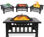 Load image into Gallery viewer, 3 in 1 Outdoor Metal Bronze Brazier Firepit (Display Model)
