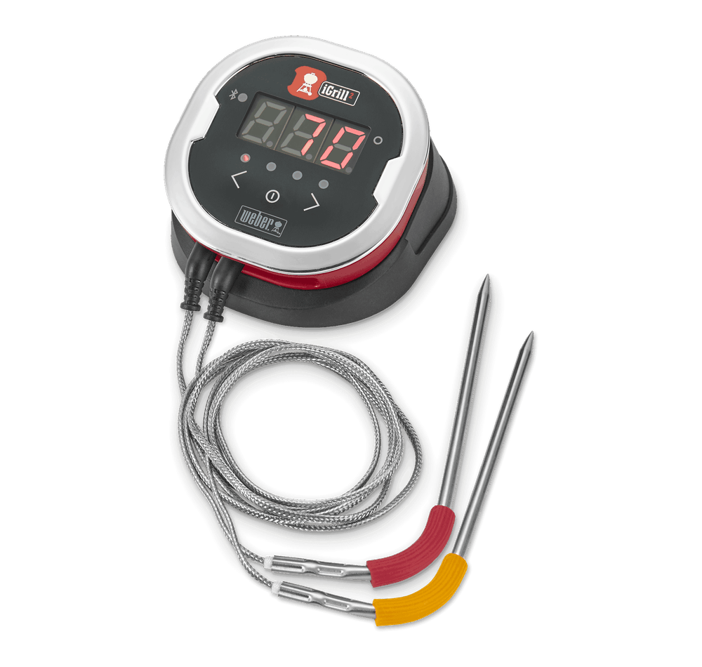 Weber iGrill 2 Bluetooth BBQ thermometer with app, 4-probe support, real-time alerts, long battery life – Kean’s Claremorris