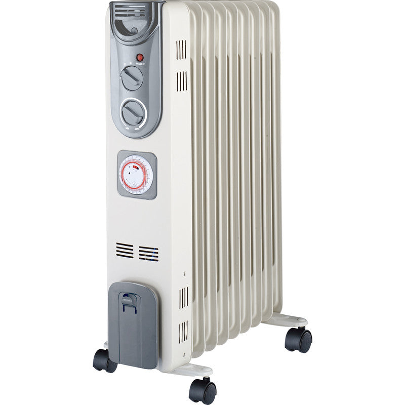 2kW Oil Radiator with 24hr Timer