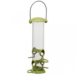 Twist Top Seed Feeder 30Cm with easy fill and clean design, attracts backyard birds – available at Keans Claremorris.