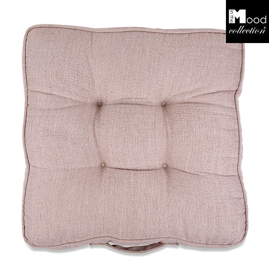 Salvador mattres cushion beige - l45xw45xh7cm